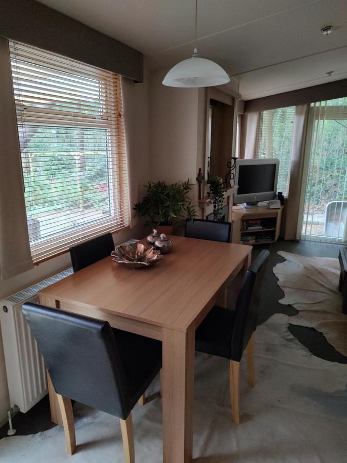Chalet Met Veranda Aan Bosrand Vledder Luaran gambar